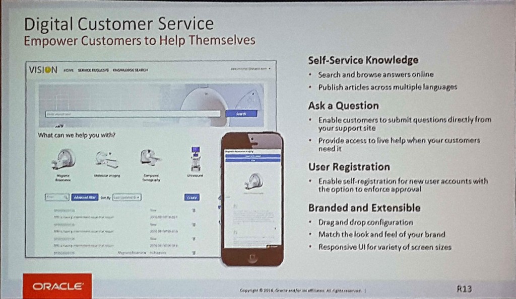Self-service experience Self-service experience