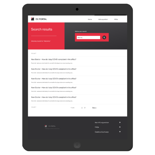 Employee Experience Portal 