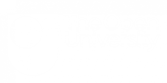 Open Universitty White Logo