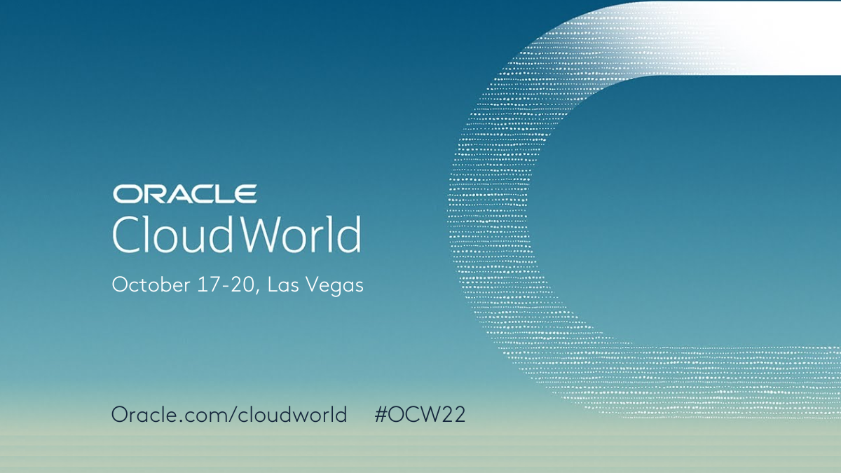 Oracle Cloud World 2022 Las Vegas