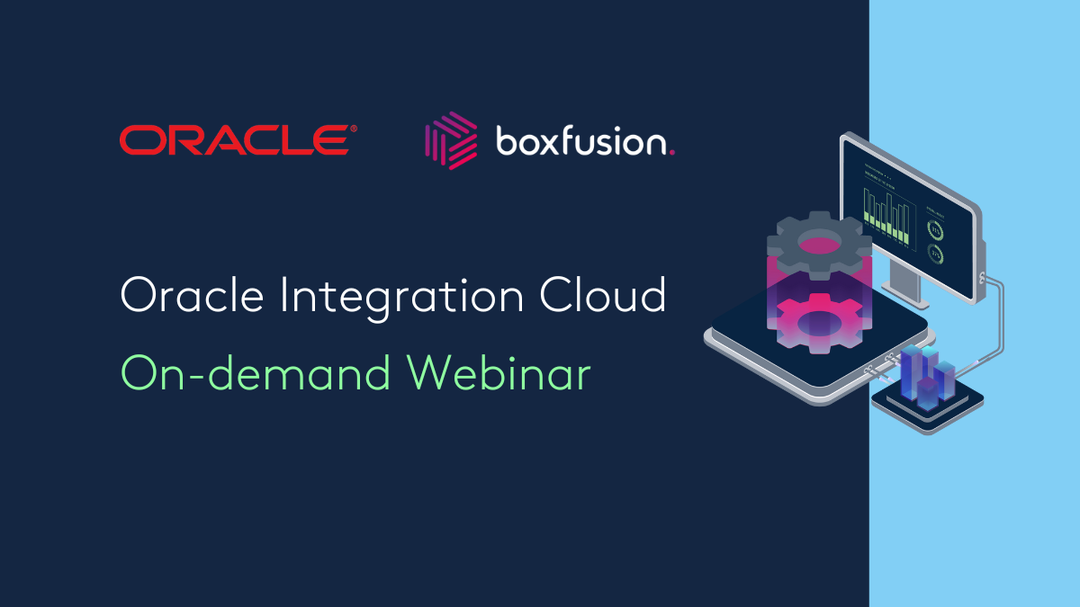 Oracle Integration Cloud On Demand Webinar