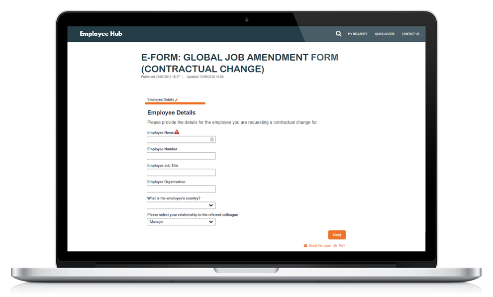 Enhancing the employee experience HR Helpdesk from Oracle Service Cloud