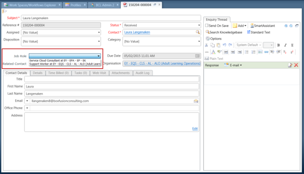 Service Cloud Job Roles 