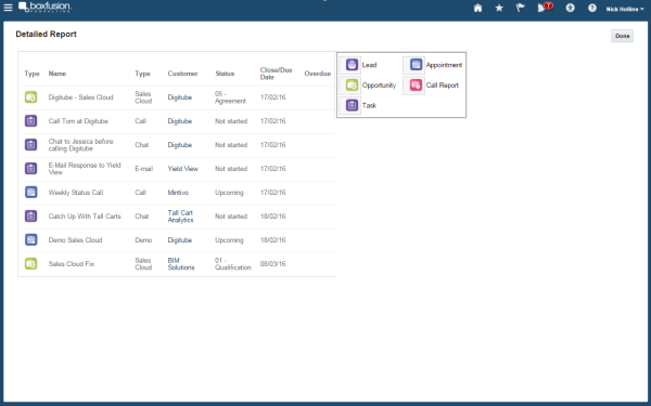 Figure 20 - The result of modifying the Dashboard's style