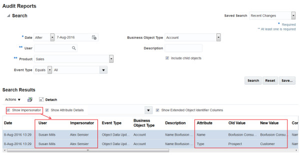 Proxy Login Audit Report Results