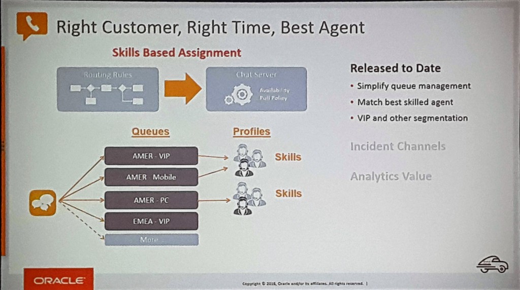 Service Cloud roadmap: skill based assignment
